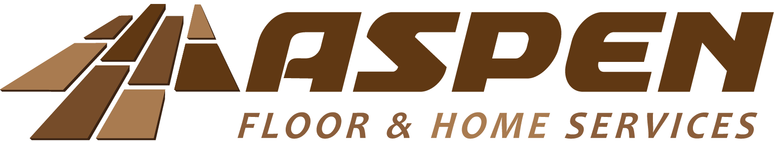 Aspen floor and home services in denver colorado logo horizontal
