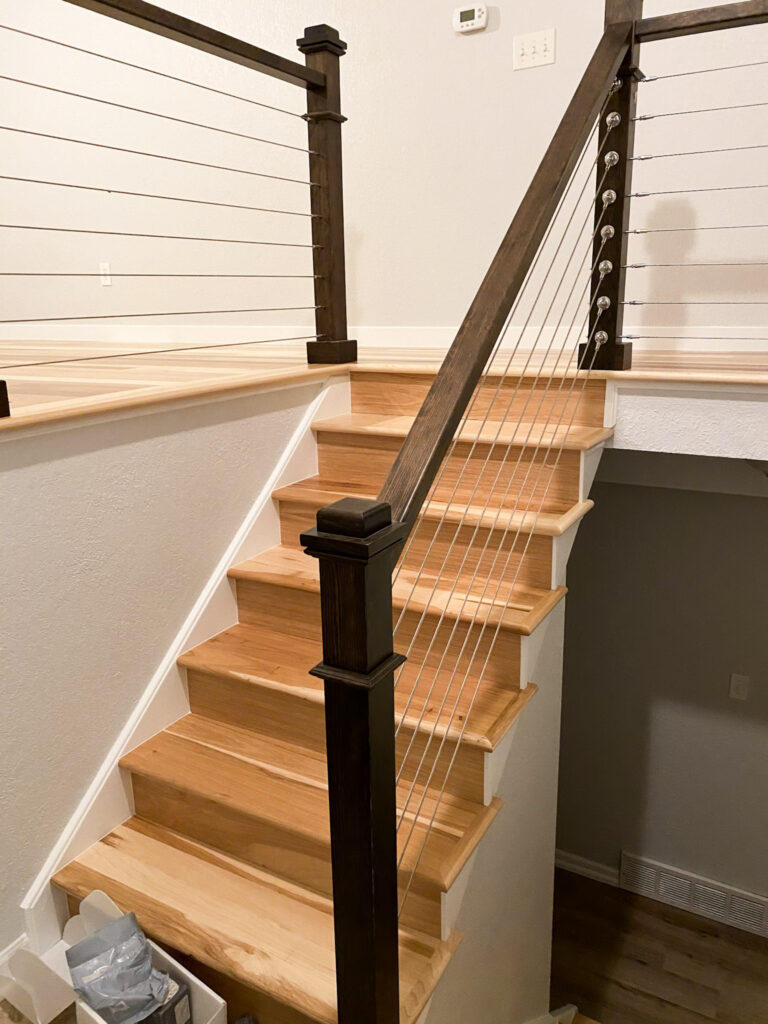 Wood staircase service in Denver Colorado - Aspen floor and Home services