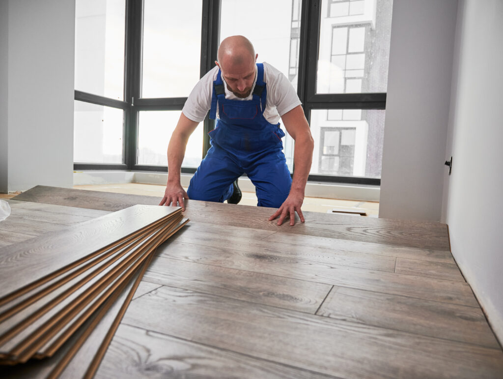 Luxury hardwood floor installations in Denver.