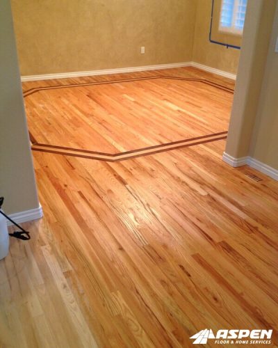 Hardwood floor refinishing service in Denver Colorado - Aspen floor and Home services