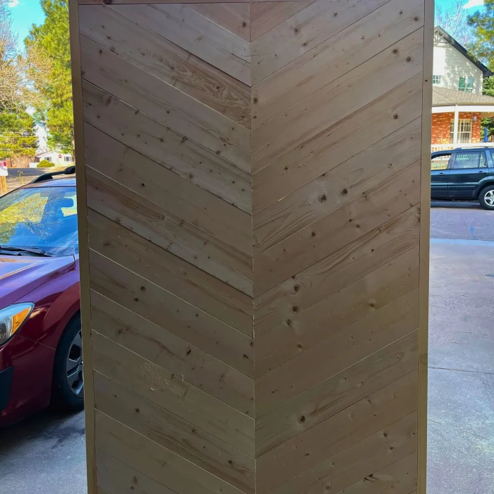 chevron-pattern-wood-feature-wall-denver-custom-carpentry