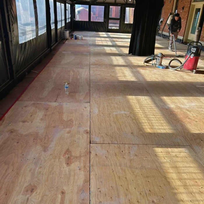 plywood-subfloor-installation-commercial-hardwood-denver