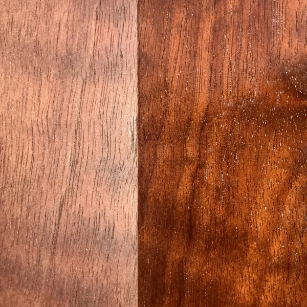 screen-and-coat-hardwood-floors-denver-before-after-comparison Screen and coat hardwood floors Denver before and after - dramatic transformation showing worn vs restored wood